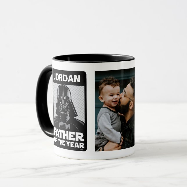 Darth Vader Comic | Father of the Year - Photo Mug (Front Left)
