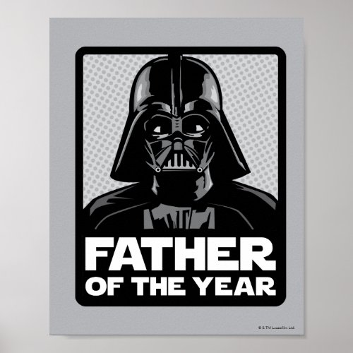 Darth Vader Comic  Father of the Year Poster