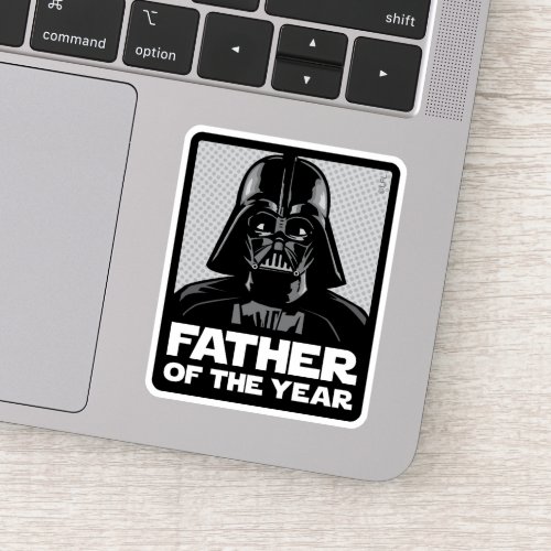 Darth Vader Comic  Father of the Year Sticker