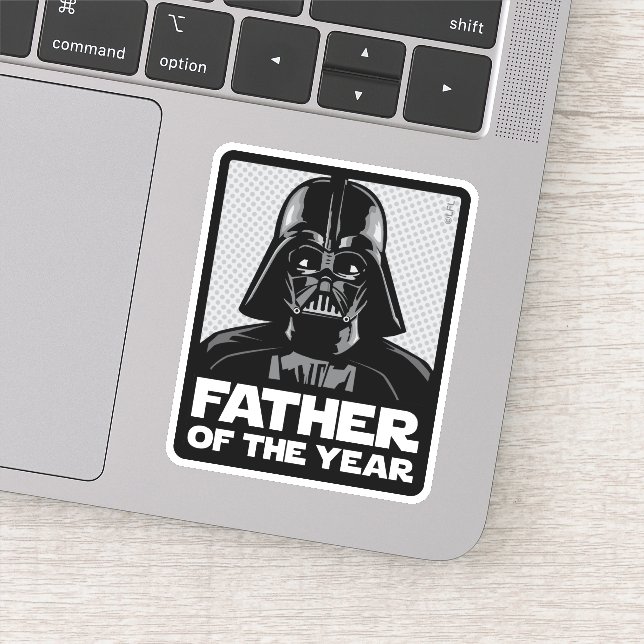 Darth Vader Comic | Father of the Year Sticker (Detail)