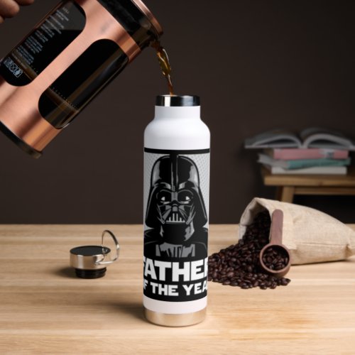 Darth Vader Comic  Father of the Year Water Bottle