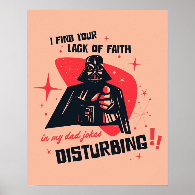 Darth Vader | Dad Jokes Poster (Front)