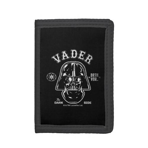 Darth Vader Dark Side Badge Trifold Wallet