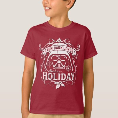 Darth Vader "Even Dark Lords Need A Holiday" T-Shirt
