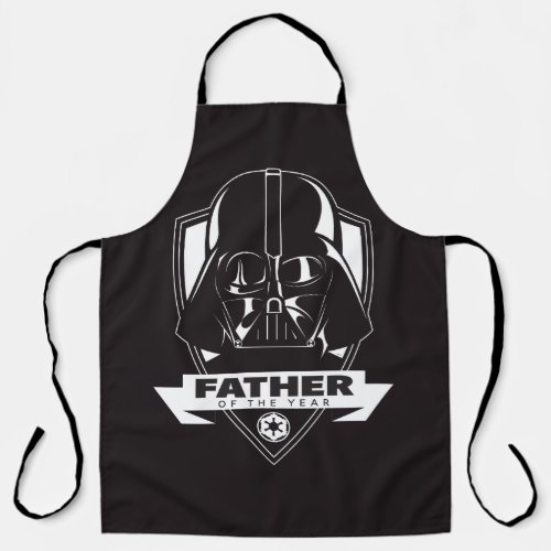 Darth Vader Father of the Year Crest Apron