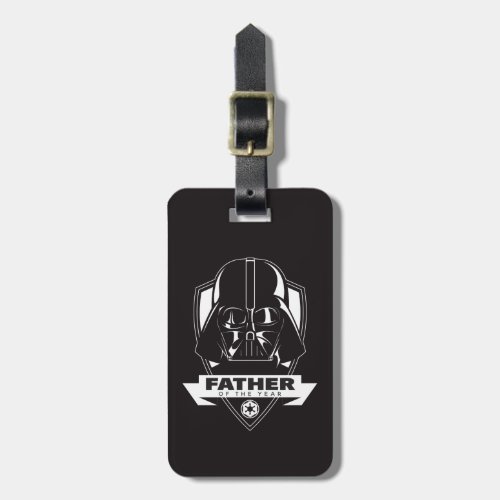 Darth Vader Father of the Year Crest Luggage Tag