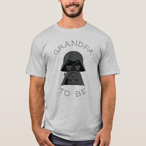 Darth Vader  Grandpa To Be T_Shirt