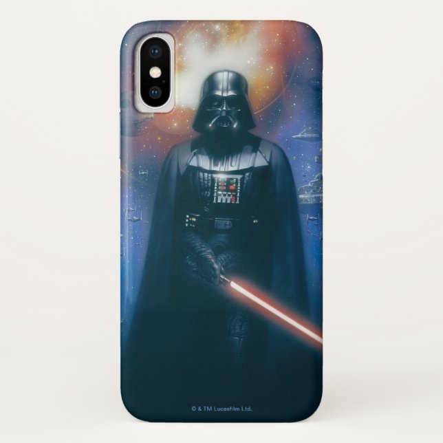 Darth Vader Imperial Forces Illustration Case-Mate iPhone Case (Back)