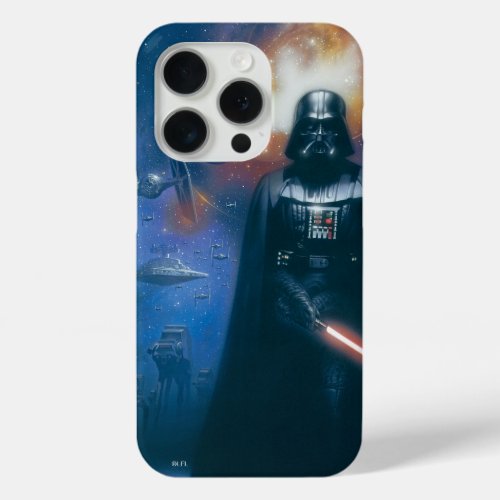 Darth Vader Imperial Forces Illustration iPhone 15 Pro Case