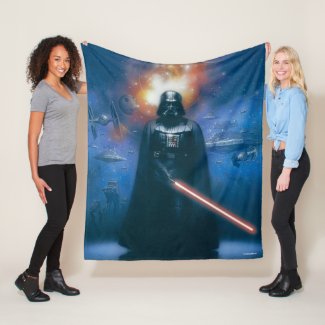 Darth Vader Imperial Forces Illustration Fleece Blanket