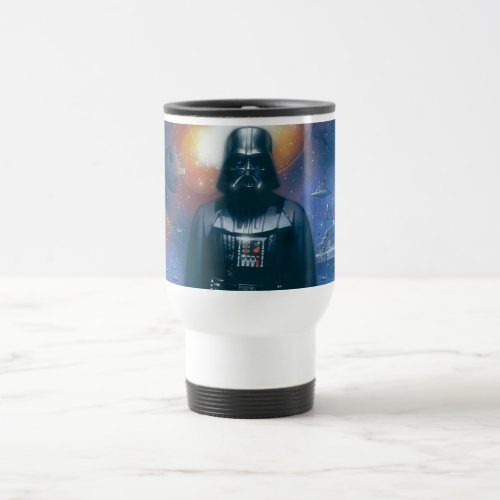 Darth Vader Imperial Forces Illustration Travel Mug