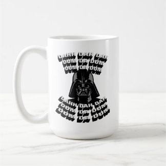 Darth Vader - Imperial March Typography Coffee Mug