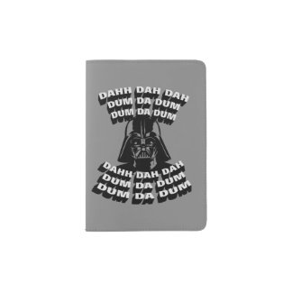 Darth Vader - Imperial March Typography Passport Holder