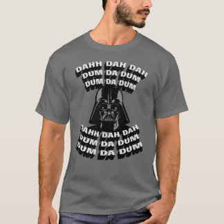 Darth Vader - Imperial March Typography T-Shirt