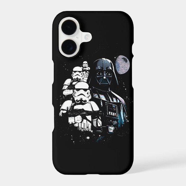 Darth Vader & Imperial Stormtrooper Platoon Case-Mate iPhone Case (Back)