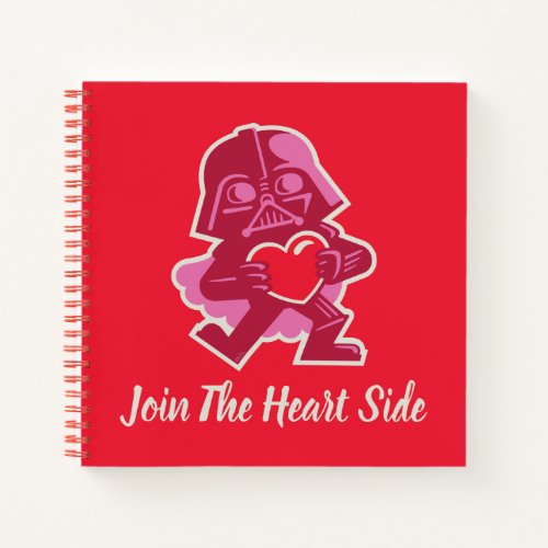 Darth Vader _ Join The Heart Side Notebook