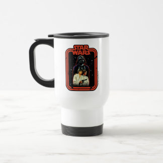 Darth Vader, Luke, & Leia Star Wars Framed Graphic Travel Mug