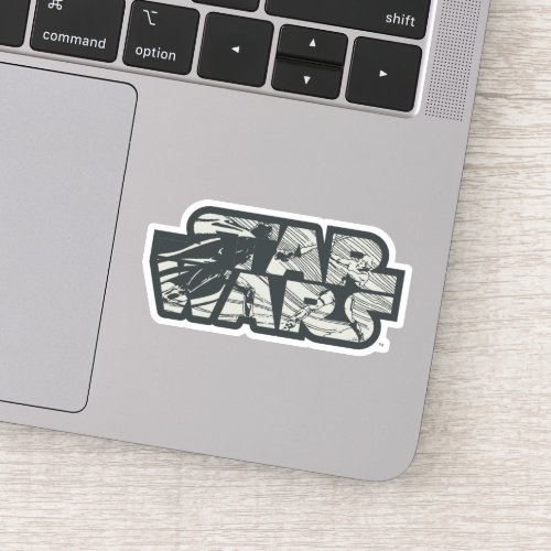 Darth Vader  Luke Skywalker Battle Star Wars Logo Sticker