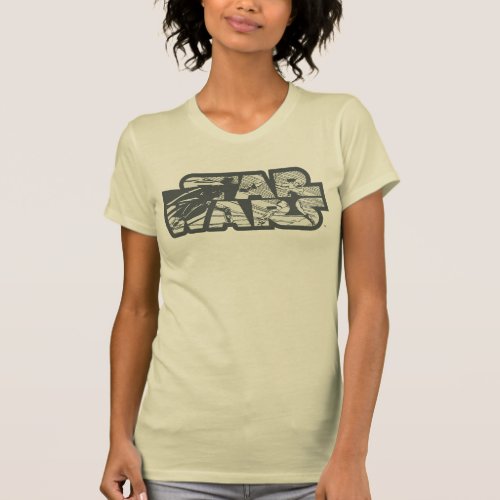 Darth Vader  Luke Skywalker Battle Star Wars Logo T_Shirt