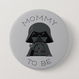 Darth Vader   Mommy To Be Button