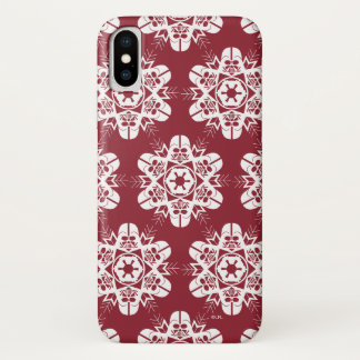 Darth Vader Snowflake Design iPhone X Case