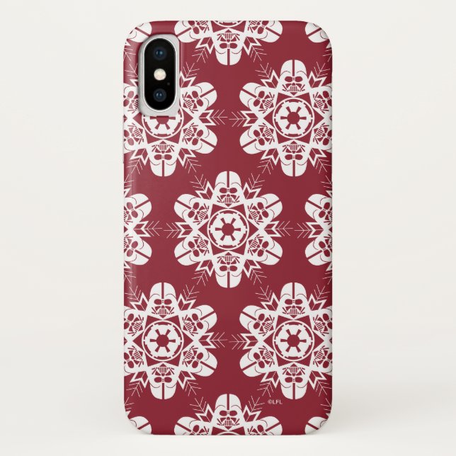 Darth Vader Snowflake Design Case-Mate iPhone Case (Back)