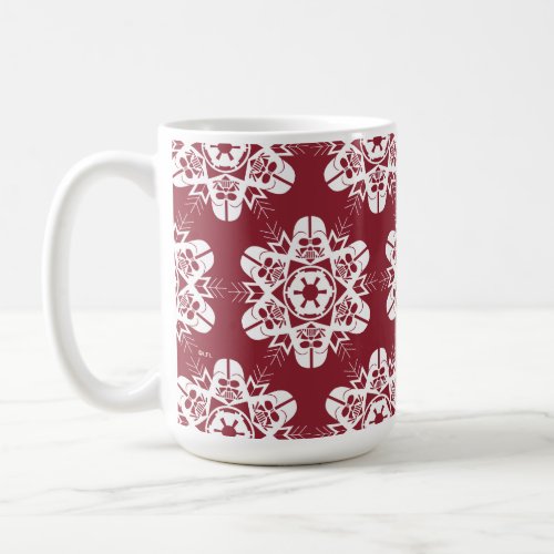 Darth Vader Snowflake Design Coffee Mug