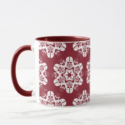 Darth Vader Snowflake Design Mug
