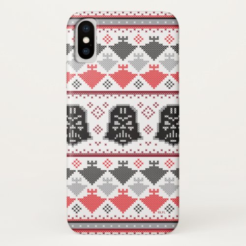 Darth Vader  Star Destroyer Cross_Stitch Pattern iPhone X Case