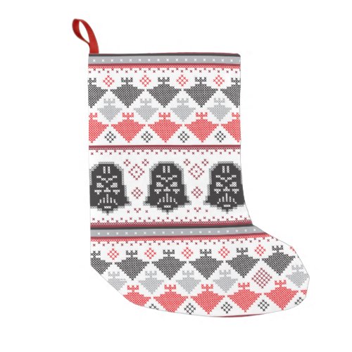 Darth Vader  Star Destroyer Cross_Stitch Pattern Small Christmas Stocking