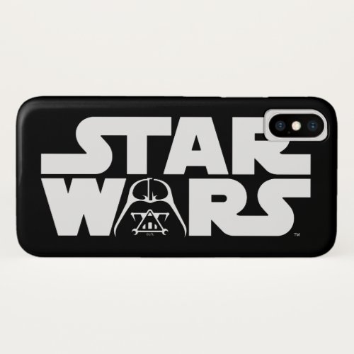Darth Vader Star Wars Logo iPhone X Case