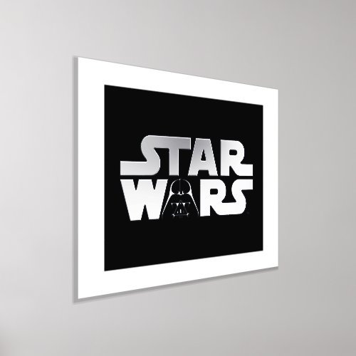 Darth Vader Star Wars Logo Foil Prints