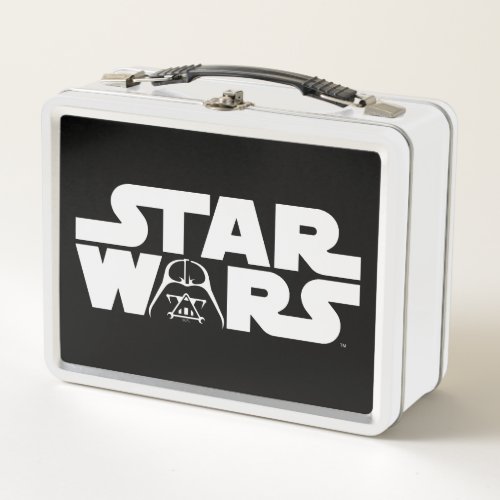 Darth Vader Star Wars Logo Metal Lunch Box