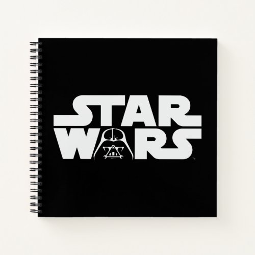 Darth Vader Star Wars Logo Notebook
