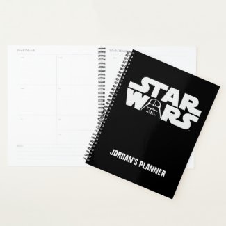 Darth Vader Star Wars Logo Planner