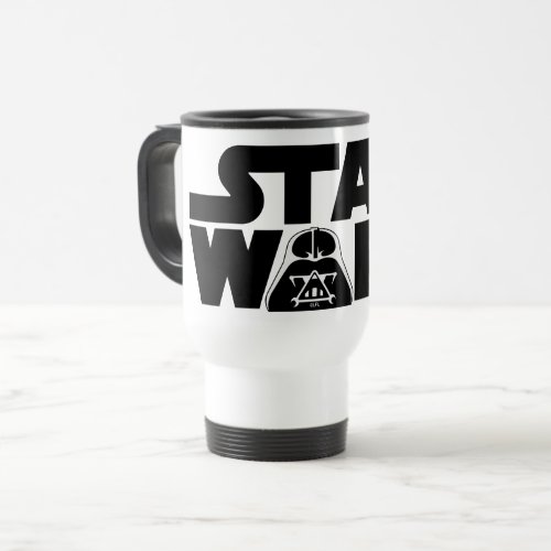 Darth Vader Star Wars Logo Travel Mug