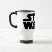 Darth Vader Star Wars Logo Travel Mug (Left)