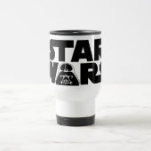 Darth Vader Star Wars Logo Travel Mug (Center)