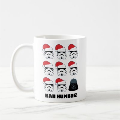 Darth Vader &amp; Stormtrooper "Bah Humbug!" Coffee Mug
