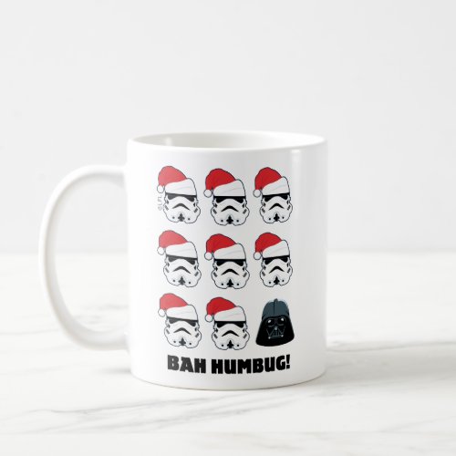 Darth Vader  Stormtrooper Bah Humbug Coffee Mug