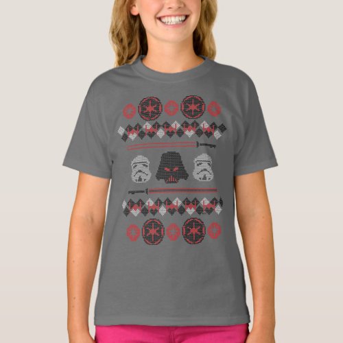 Darth Vader  Stormtrooper Cross_Stitch Pattern T_Shirt