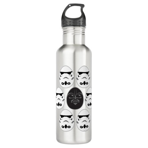 Darth Vader  Stormtrooper Easter Egg Pattern Stainless Steel Water Bottle