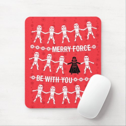 Darth Vader  Stormtrooper Paper Doll String Mouse Pad