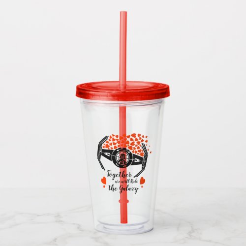 Darth Vader _ Together We Can Rule The Galaxy Acrylic Tumbler