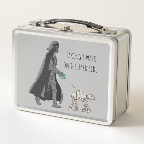Darth Vader Walking Pet AT_AT Metal Lunch Box