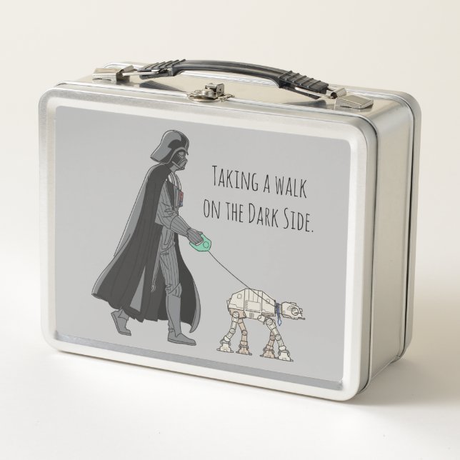 Darth Vader Walking Pet AT-AT Metal Lunch Box (Front)