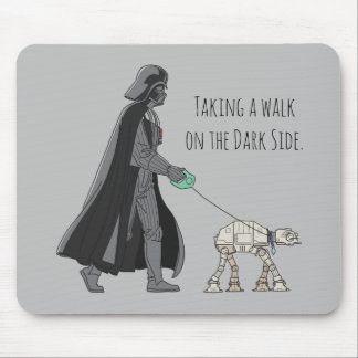Darth Vader Walking Pet AT-AT Mouse Pad