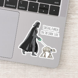 Darth Vader Walking Pet AT-AT Sticker