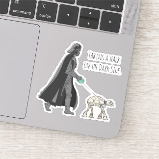 Darth Vader Walking Pet AT-AT Sticker