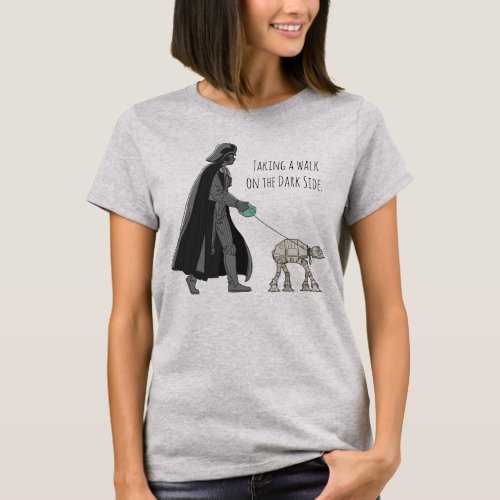 Darth Vader Walking Pet AT_AT T_Shirt